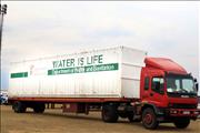 Water tank handover to the community of eDumbe, -  about 12039 households benefited from this water tankering intervention